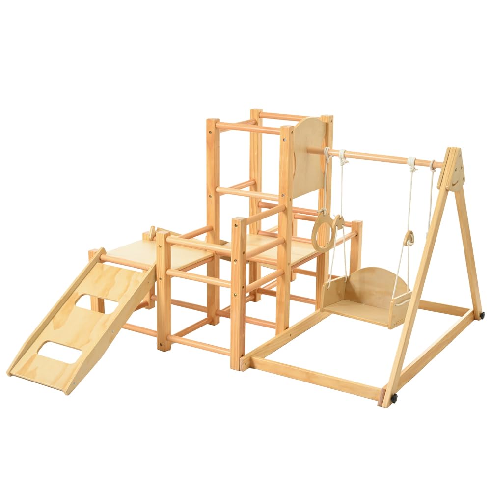 知育うんてい　室内遊具　室内うんてい　ジャングルジム ジャングルジム 8WAY ハンモック付き すべり台 うんてい